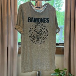 Missguided Ramones T-shirt Dress